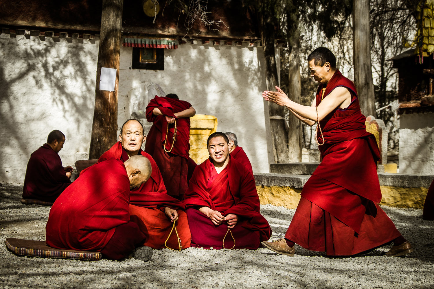 Sera Monastery, Lhasa Fuji X-E2 . Fuji XF18-55mm . 55mm . f/4 . 1/1000" . ISO 200