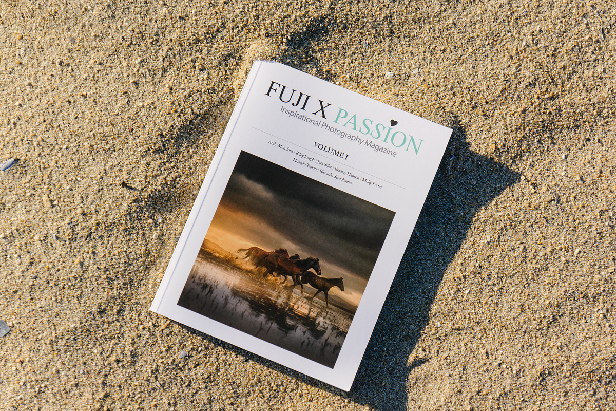 Unseen images (and video) of the Fuji X Passion printed magazine