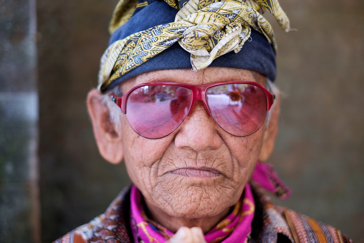 Portrait of an Indonesian man, Bali – X-T1 + XF35mm f1.4