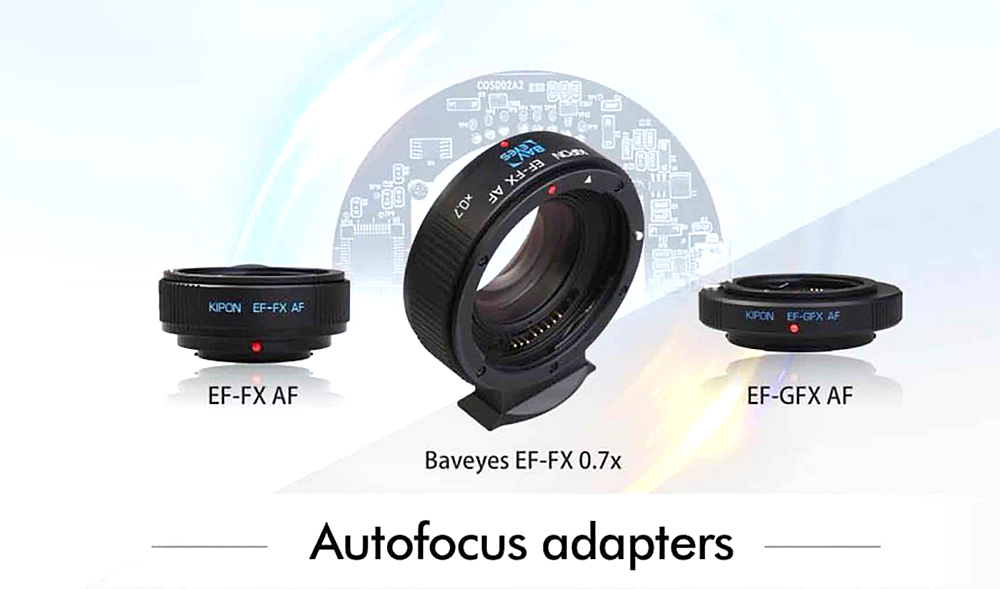 Kipon joins the “club” of Canon EF lens adapters for Fujifilm cameras