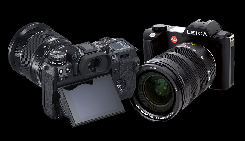 Fuji X-H1 vs Leica SL