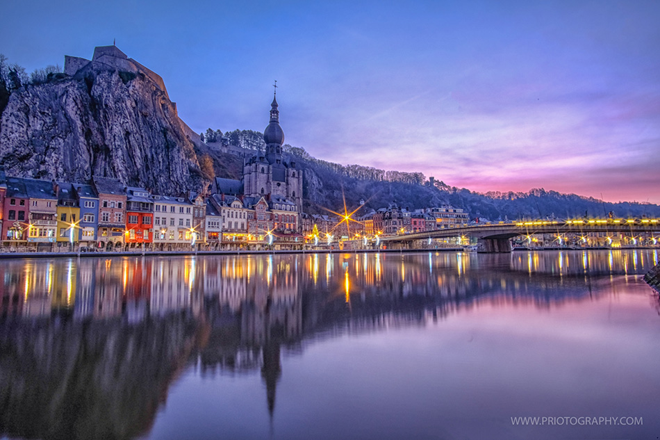 Why shooting during the Blue Hour? – Dinant from Dusk to Dawn