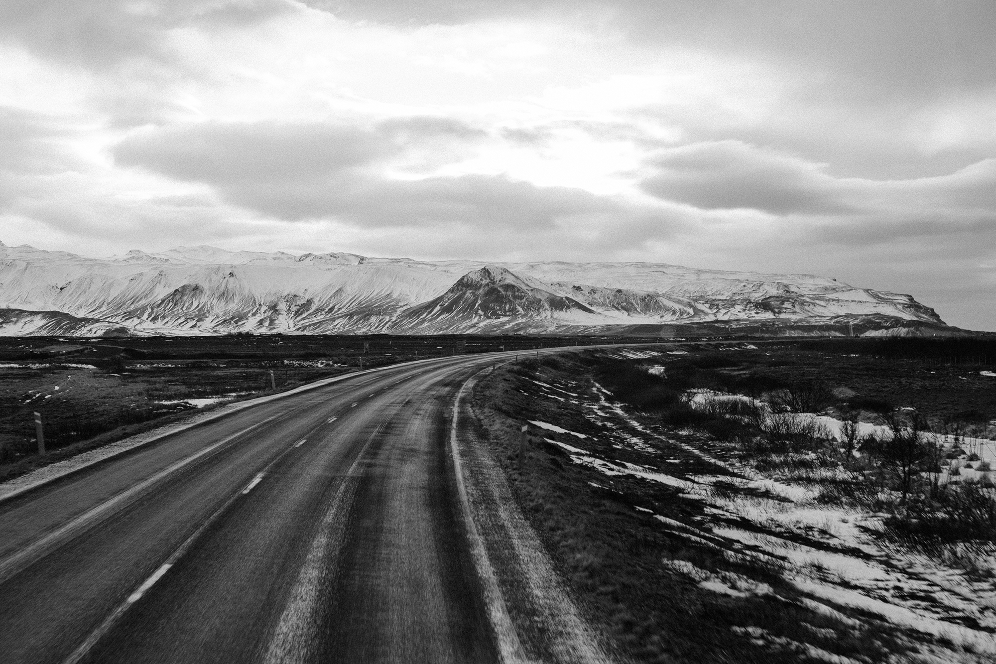 Seeing Iceland in monochrome