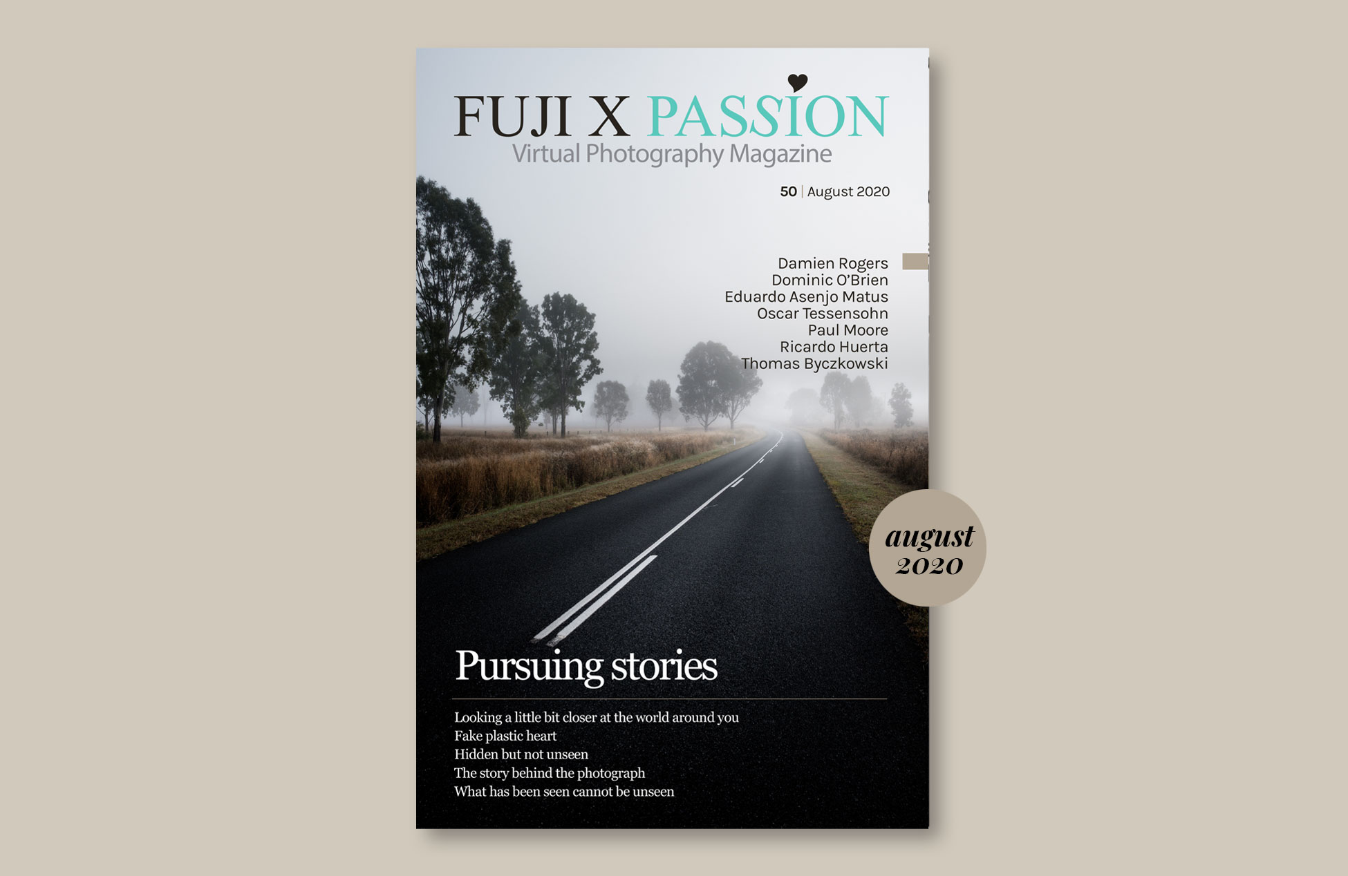 Fuji X Passion Photography Magazine – August 2020