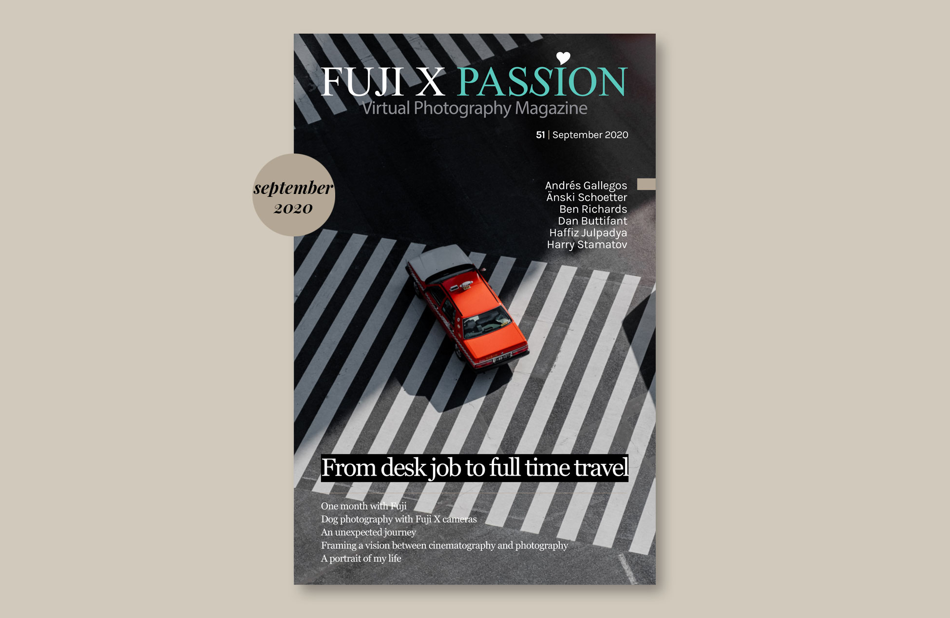 Fuji X Passion Photography Magazine – September 2020