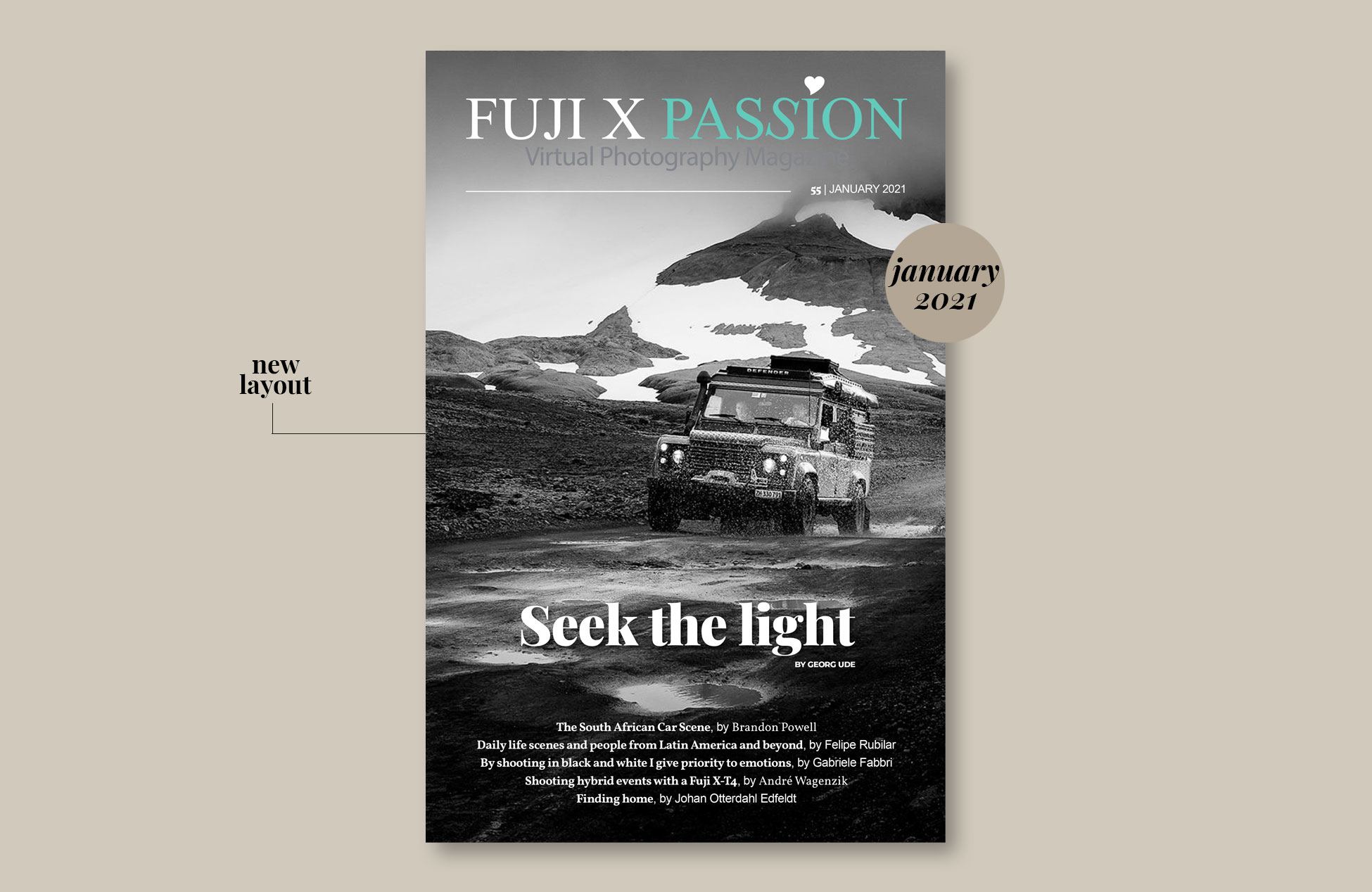 Fuji X Passion Photography Magazine – January 2021