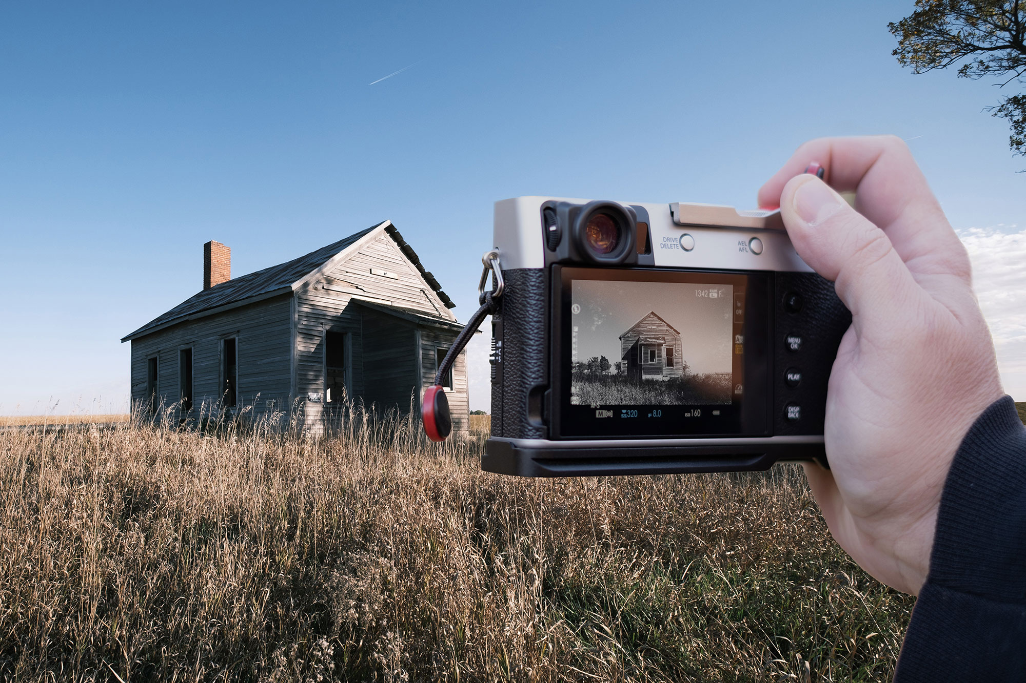 Fujifilm X100V and X-E4 photo adventure in Nebraska
