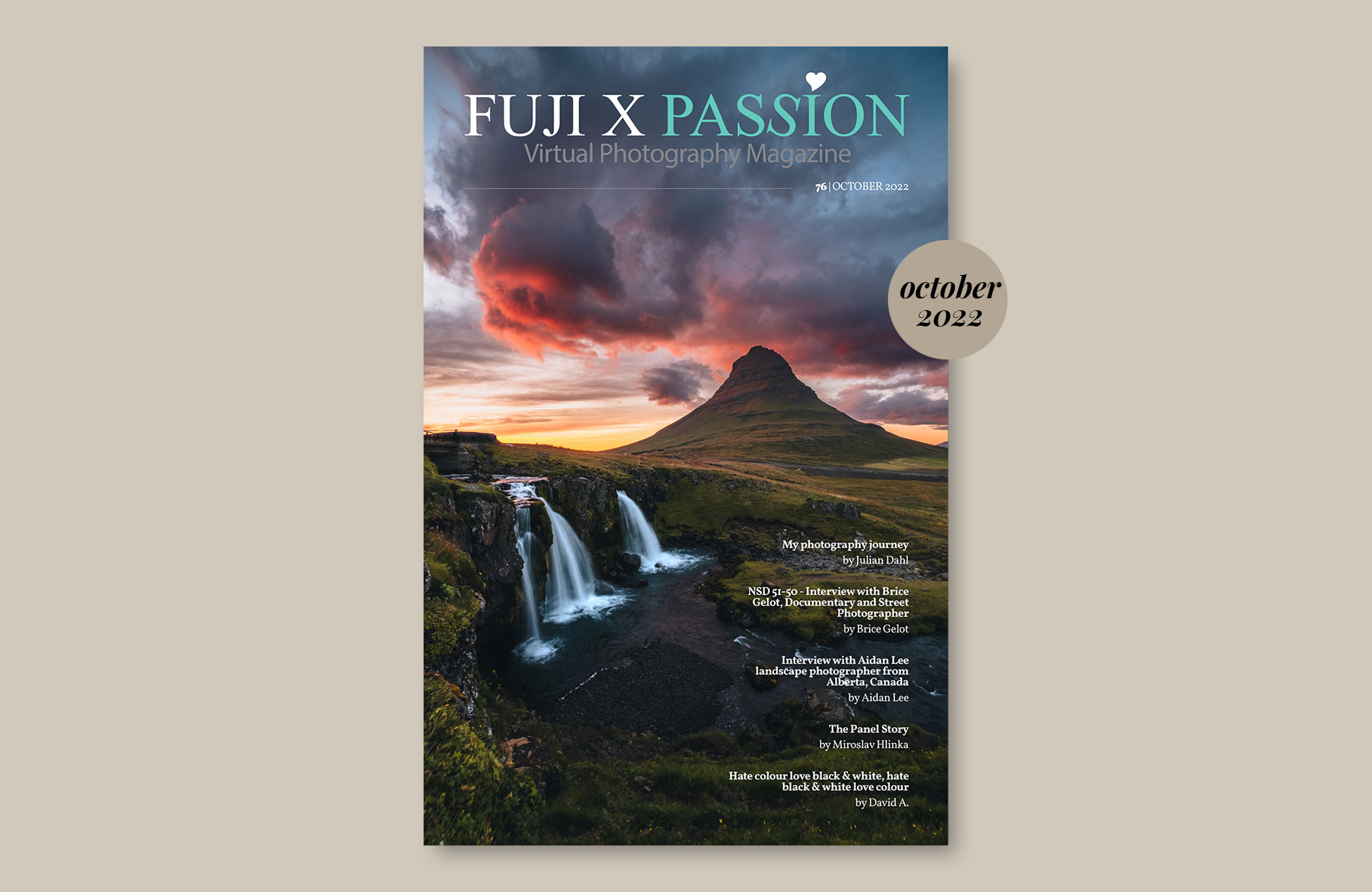 Fuji X Passion Photography Magazine – October 2022
