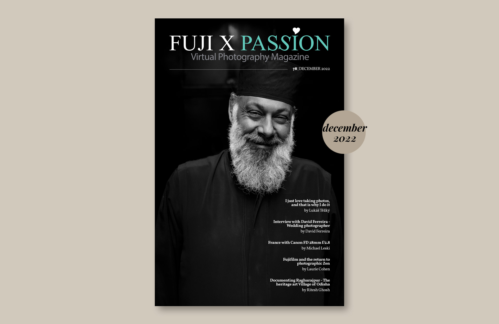 Fuji X Passion Photography Magazine – December 2022