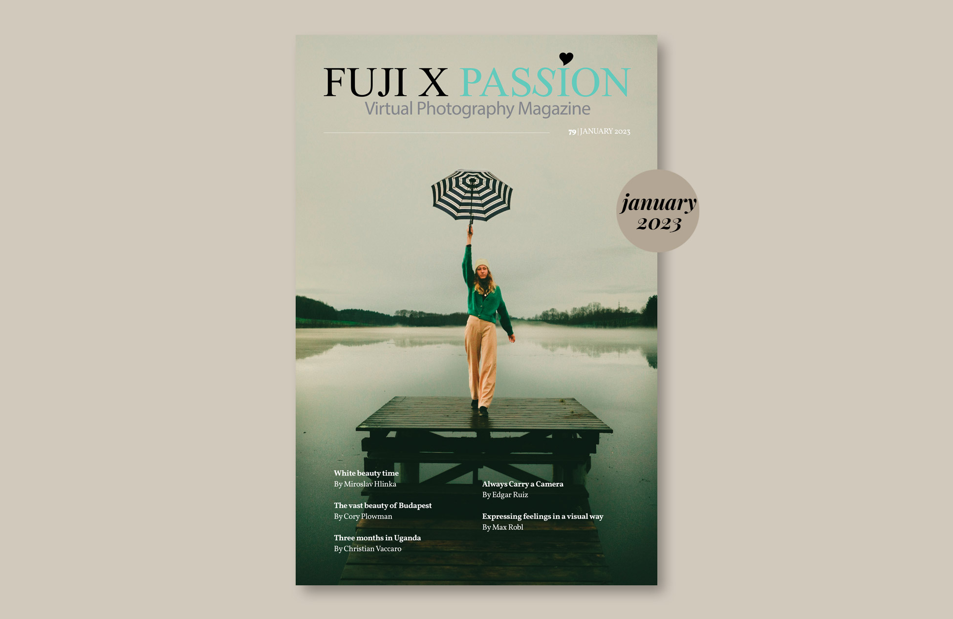 Fuji X Passion Photography Magazine – January 2023