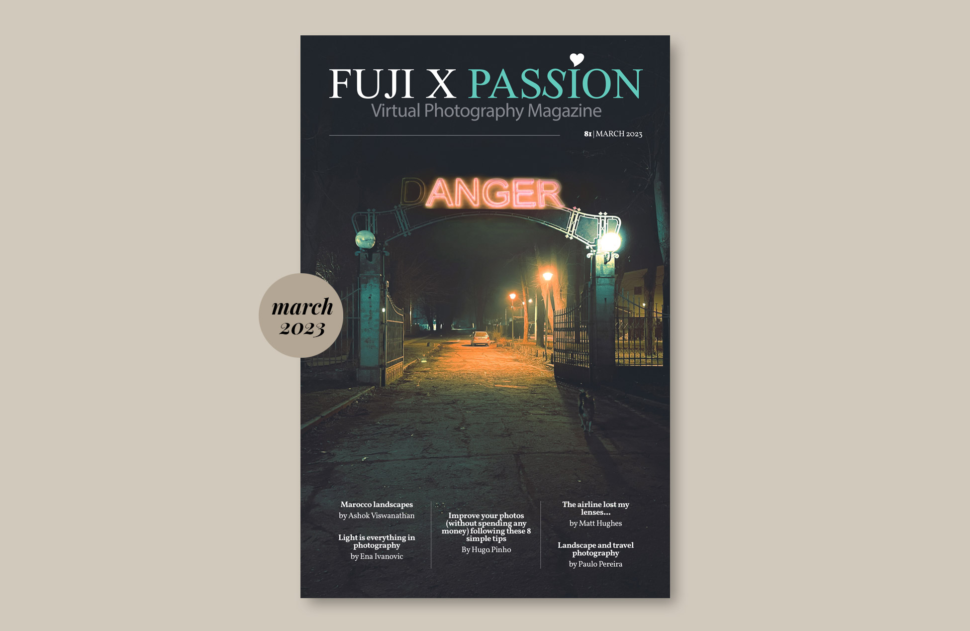 Fuji X Passion Photography Magazine – March 2023