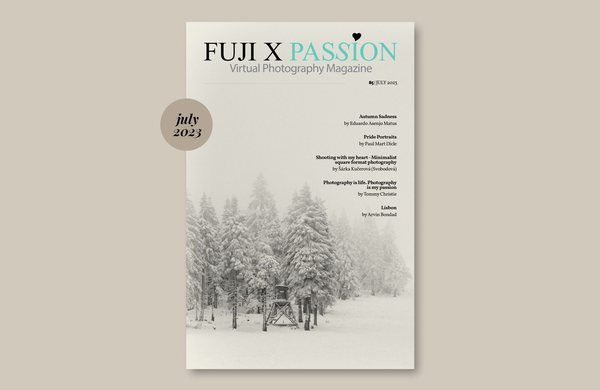 Fuji X Passion Photography Magazine – July 2023