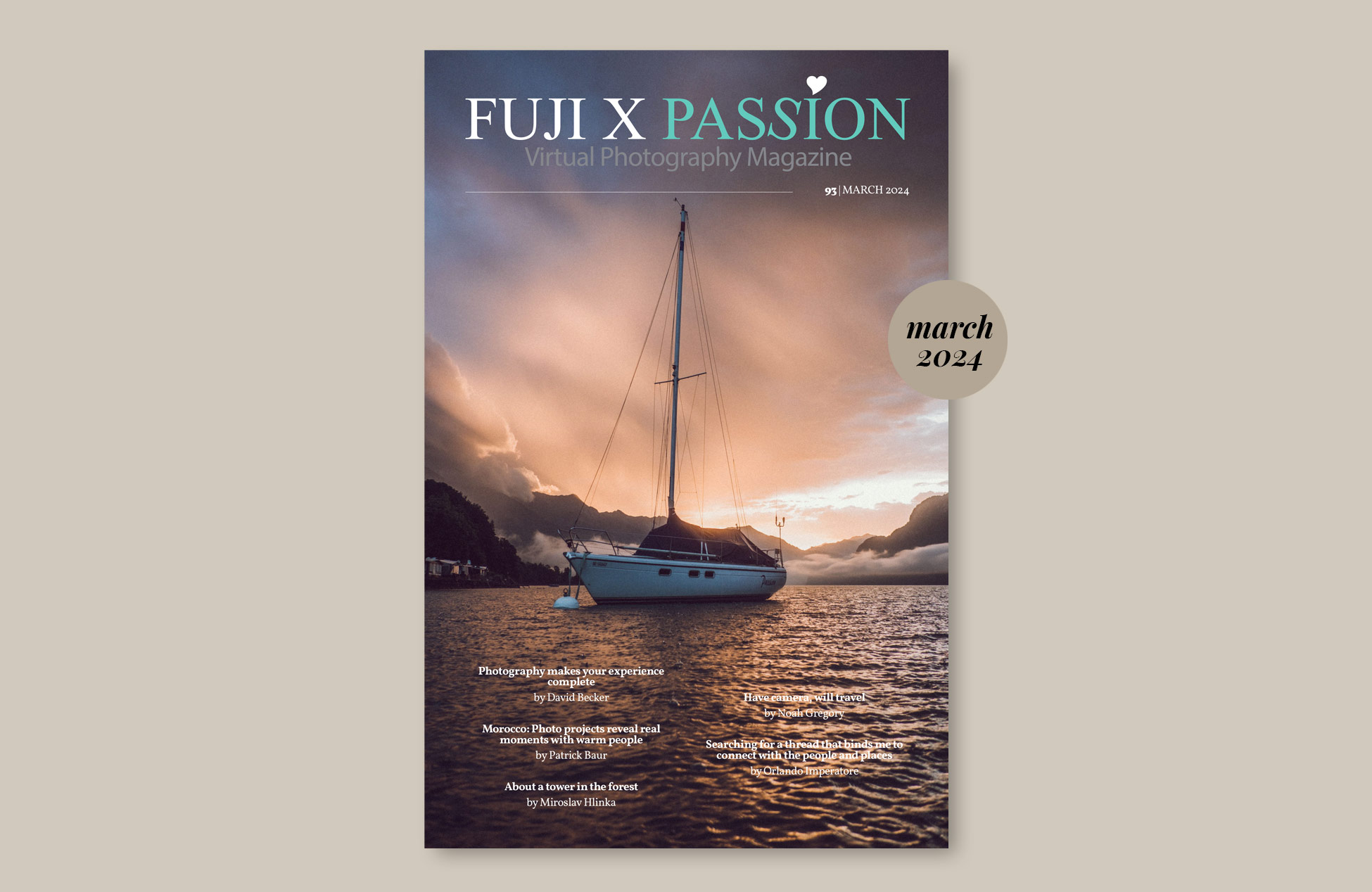 Fuji X Passion Photography Magazine – March 2024