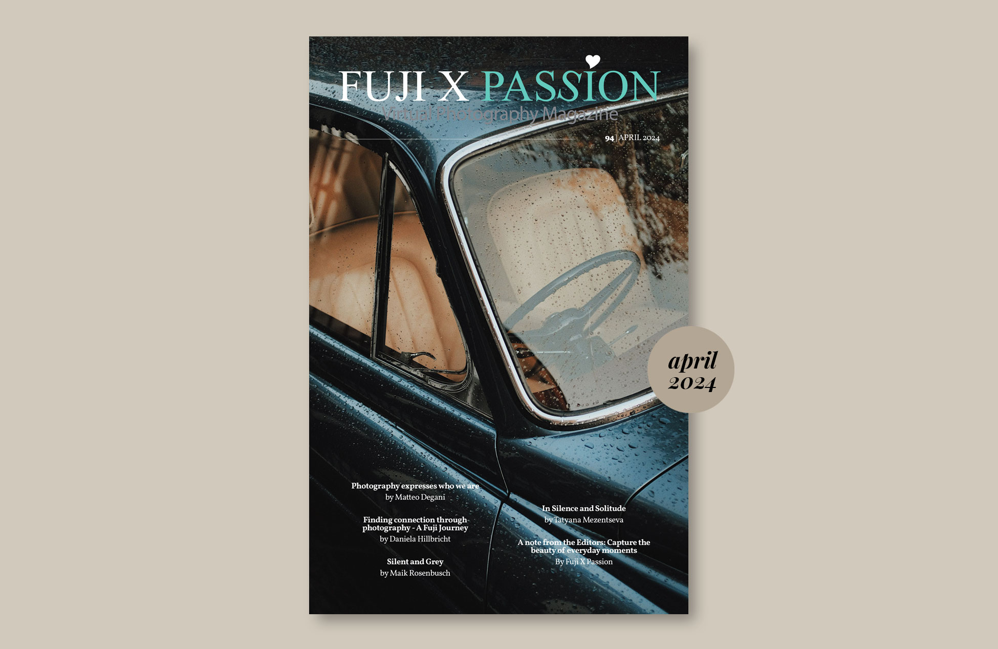 Fuji X Passion Photography Magazine – April 2024